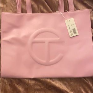 COPY - Telfar medium bubble gum pink